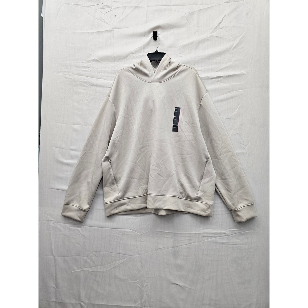 All in Motion Sleek Spacer PO Hood Stone Beige XXL Pullover Hoodie New